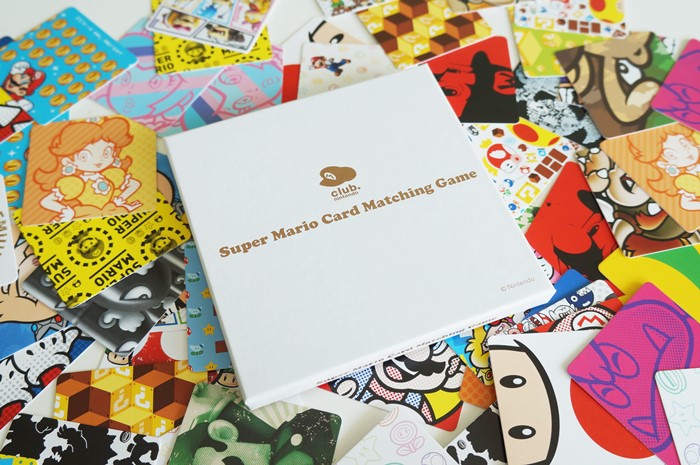 Club Nintendo - Super Mario Card Matching Game