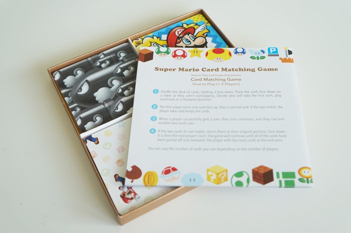 Club Nintendo - Super Mario Card Matching Game