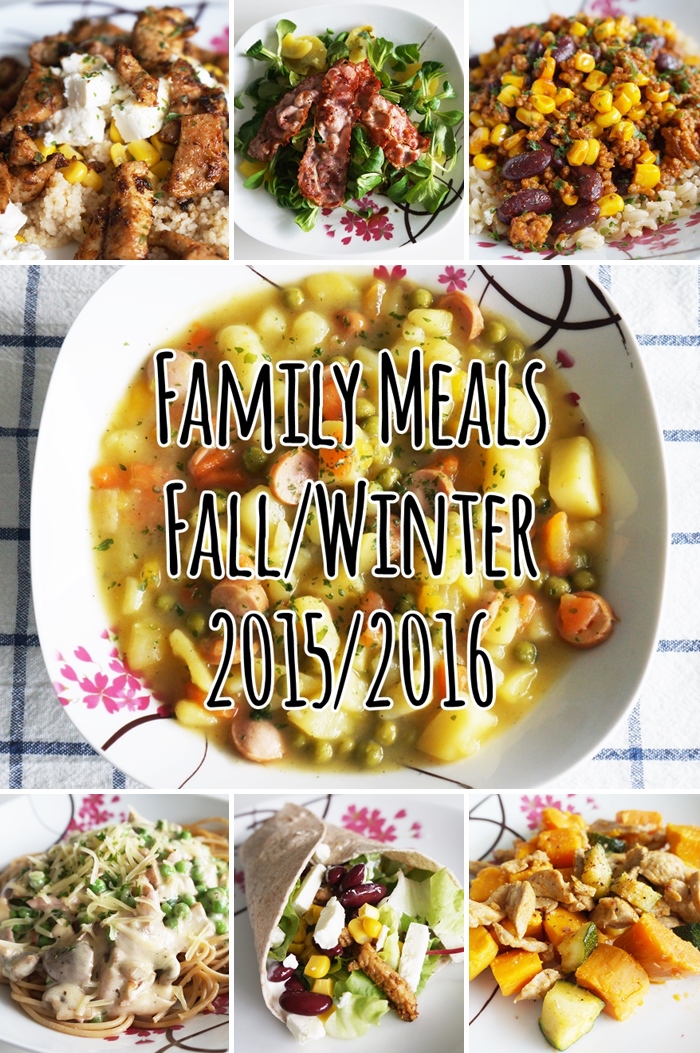 Family Meals - Fall/Winter 2015/2016