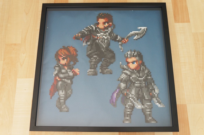 Kingsglaive: Final Fantasy XV - Beads Art - framed