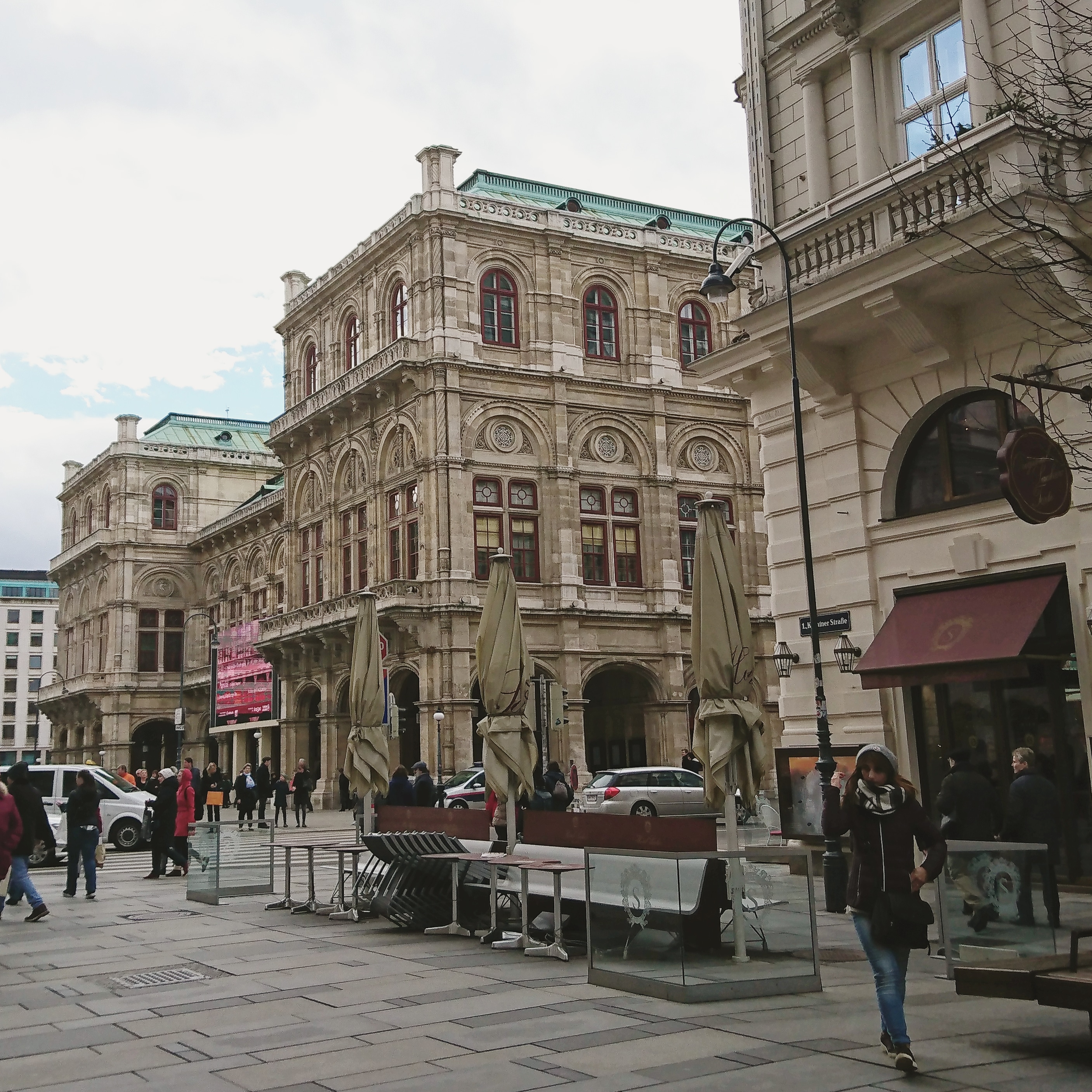 Vienna State Opera & Cafe Sacher