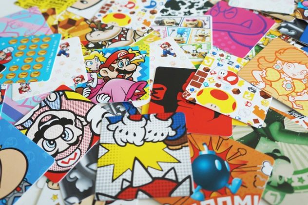 Super Mario Card Matching Game - Citrus Glitter